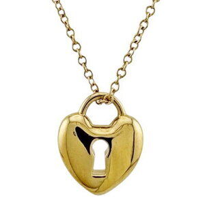Tiffany Heart Lock Necklace Gold Co
